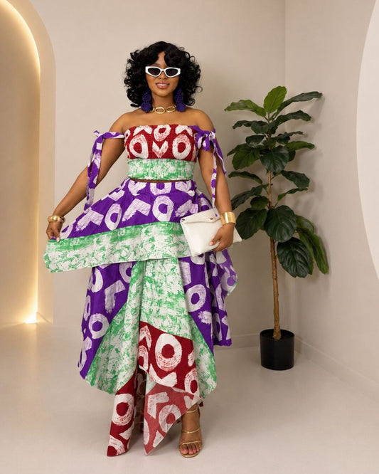 Zara 2 Piece Set (Ankara)