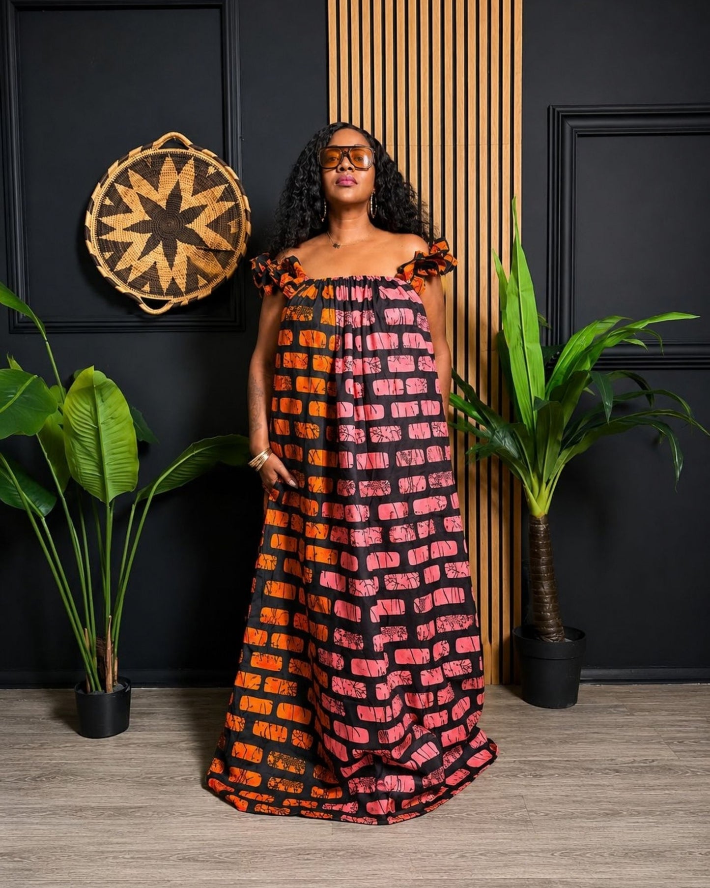 Kylani Maxi Dress (Ankara)