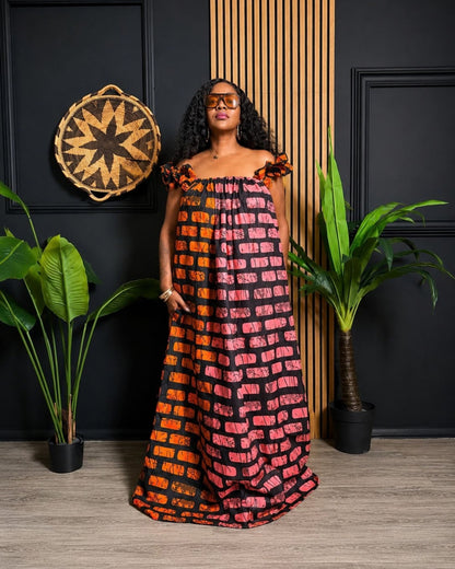 Kylani Maxi Dress (Ankara)