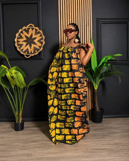 Kylani Maxi Dress (Ankara)