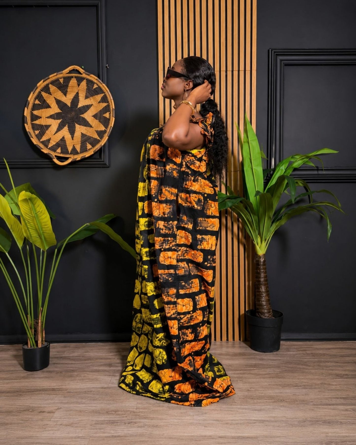 Kylani Maxi Dress (Ankara)