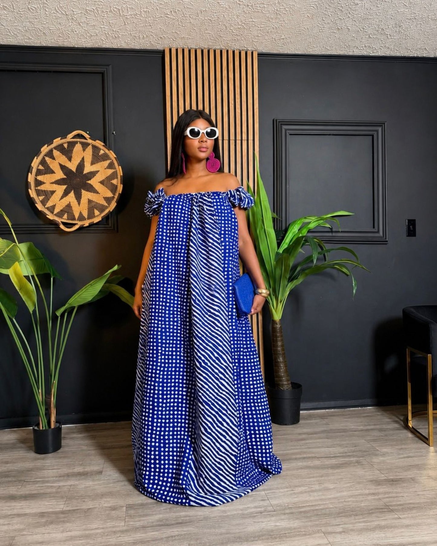 Kylani Maxi Dress (Ankara)