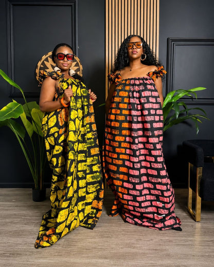 Kylani Maxi Dress (Ankara)