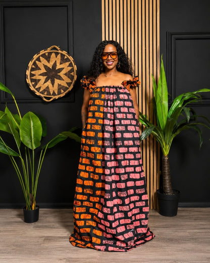 Kylani Maxi Dress (Ankara)
